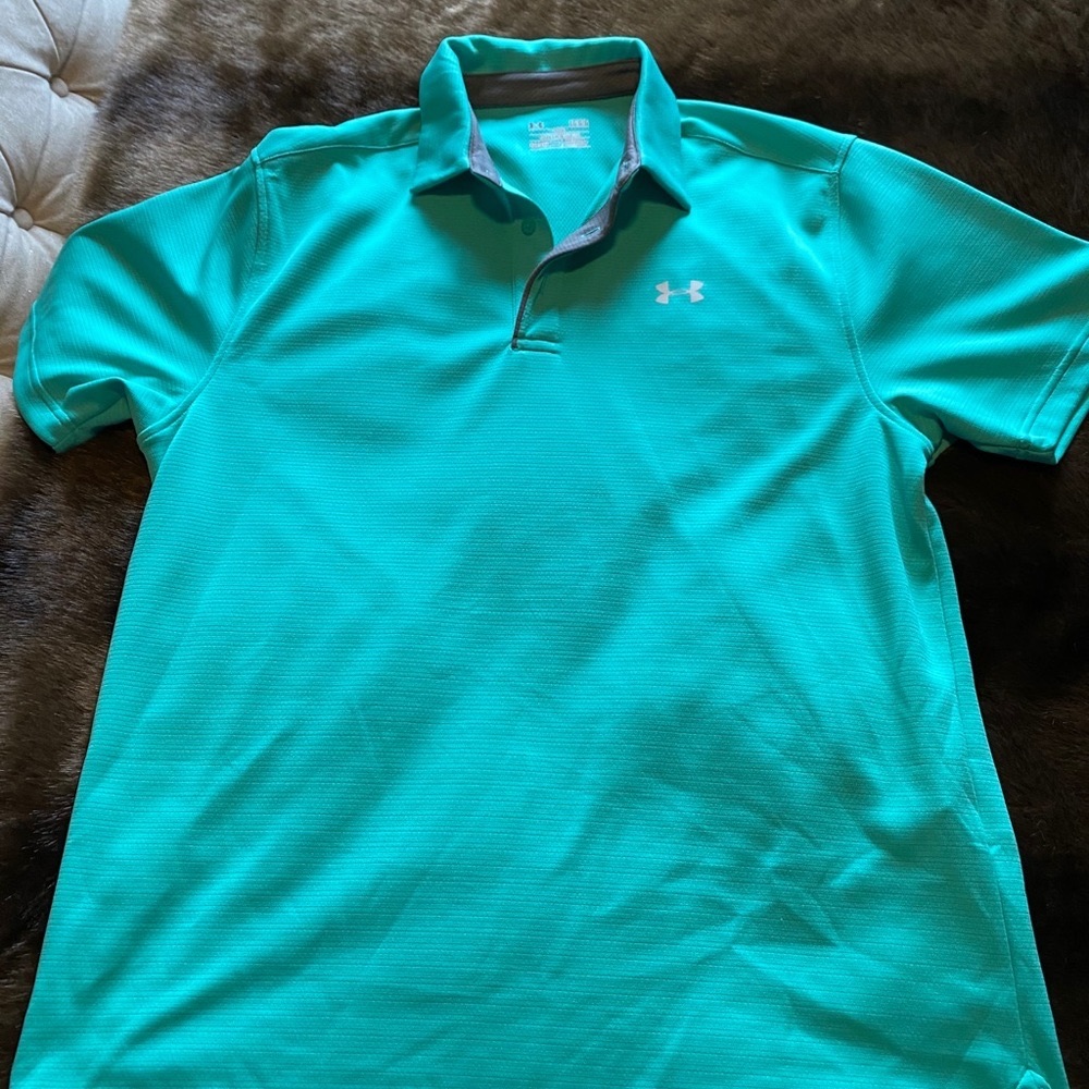 men’s under armour polo shirts
